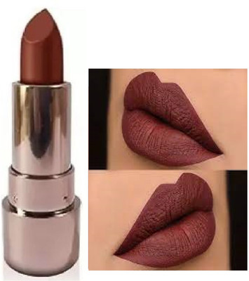 Luipui best brown matte finish look lipstick pack of 1(brown, 6 g)