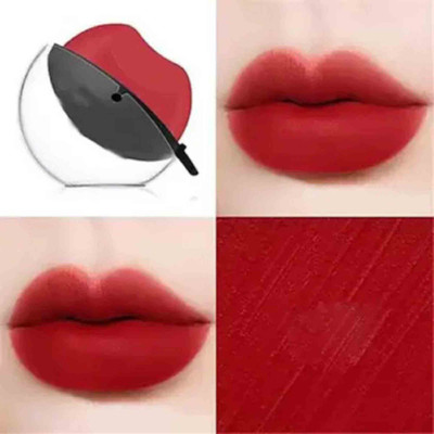 CATERINACHIARA AppleShape Matte Lipstick for Long Lasting & Lightweight(RED, 5 g)