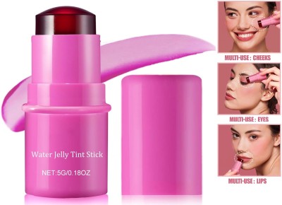 Amaryllis 3D Cooling Water Jelly Tint,Lip and Cheek Makeup Cooling(PINK, 5 g)