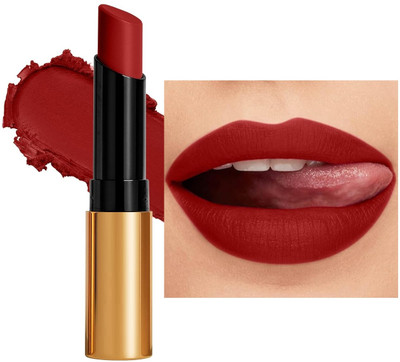REIMICHI Matte Crayon Lip Colour(POWER RED, 3.5 g)