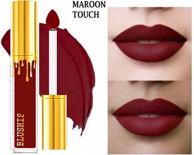 K3NTERPRISES Non Transfer Professionally Longlasting Liquid Lipstick(Marooned, 6 ml)