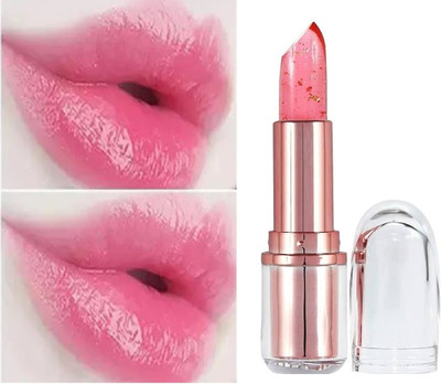 GULGLOW99 Best Korean Colour Changing Moisturizing Jelly Lipstick for Glossy Pink Lips(PINK, 3.6 g)