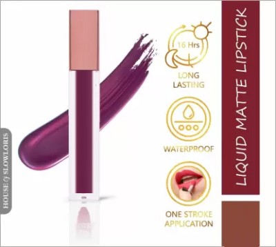 BLUSHIS FOREVER MATTE HD LIQUID LIPSTICK(BRIGHT PURPLE, 6 ml)