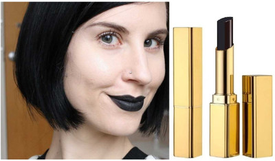 SEUNG WATERPROOF SMUDGE PROOF LONG LASTING MATTE LIPSTICK(BLACK, 3.6 g)