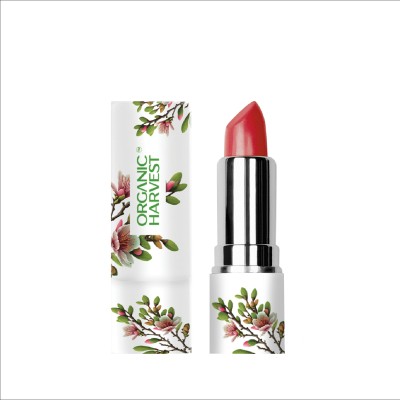 Organic Harvest Beetroot Red Moisture Matte Lipstick | Long-lasting | Hydrating Formula(WHITE, 4 g)