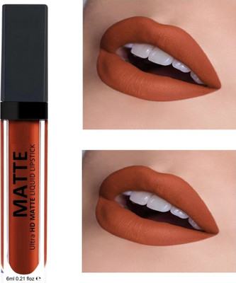 DARVING LIGHT BROWN Liquid Lip Color Matte Long Lasting Non Sticky Formula(BROWN, 6 ml)