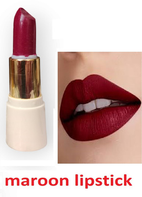 Luipui fabulous and impressive maroon matte finish lipstick pack of 1(maroon, 6 g)
