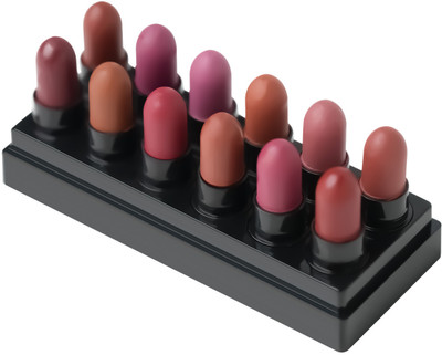 BELLAVITA POUT POPS Mini Lipstick Set | Bold, Creamy, Long-Lasting | Travel-Friendly(A Dozen Secrets, 16.8 g)