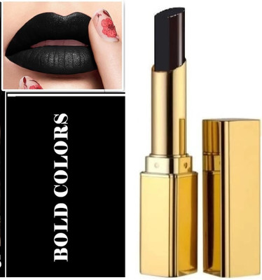 Vyomiris Nourishing & Long-Lasting Creamy Lipstick(BLACK, 3.6 g)