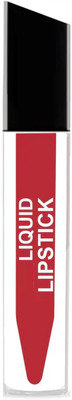 ADJD Long Wearing Non-Sticky Smudge Proof Matte Finish Liquid Coral red Lipstick(Coral red, 4 ml)