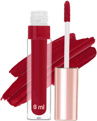 GULGLOW99 Matte Liquid Lipstick Matte Waterproof Long Lasting Coral Red(CORAL RED, 6 ml)