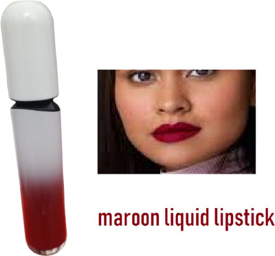 Luipui unique and good maroon color matte lipstick pack of 1(maroon, 6 ml)