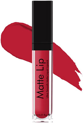 skynly Matte Lip Ultra Smooth Matte Liquid Lipstick(RED, 6 ml)