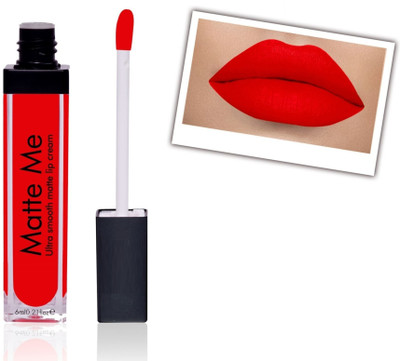 Yuency Non Transfer Long Lasting Liquid Lipstick Matte(RED, 6 ml)