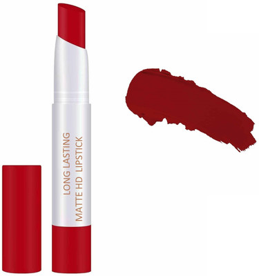 YAWI Kiss Proof Matte Lipstick Highly Pigmented Ultra Matte Long Lasting Lipstick(Ruby, 2 g)