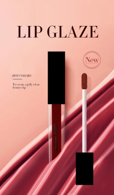 BLUEMERMAID RED LIQUID MATTE GLAZE LIPSTICK FOR BOLD LOOK(RED, 6 ml)