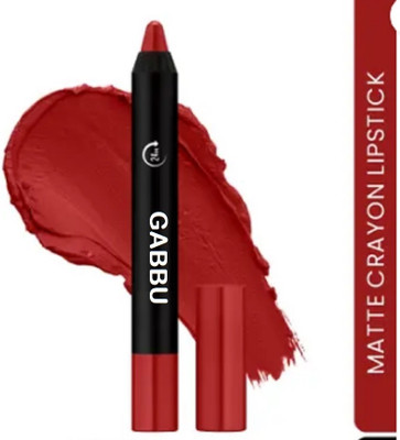GABBU Comfort Lipstick Ultra-Hydrating Highly Pigmented Matte Finish(RED APPLE)(RED APPLE, 7 g)