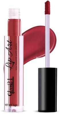 Glam21 Lip Art Liquid Lipstick Long Stay,Lightweight & Smudgeproof Velvety Matte Finish(Latte, 3 g)