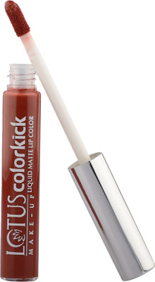 LOTUS MAKE - UP Colorkick Liquid Matte LipColor -Daily Doze CLM04|Matte Finish|6g(Daily Doze, 6 g)