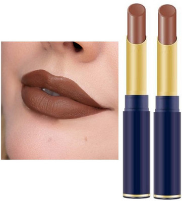 Latixmat Soft Matte Long Stay Lipstick(Soft Brown, 8 g)