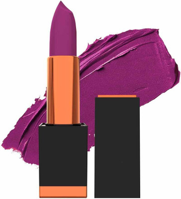 WOONGMI Ultra Pigmented Creamy Matte Lipstick(Raspberry, 3.5 g)