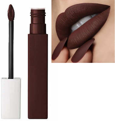AFARAXIA Ultra Pigmented Creamy Matte Lipstick(Brown, 3.8 g)
