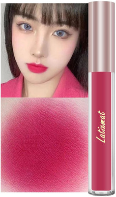 Latixmat New Highly Pigmented & Kiss Proof Velvet Peach Pink Lipstick(Peach Pink, 7 ml)