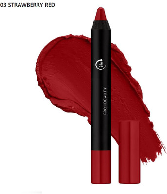 EVERERIN NO1.Non Transfer Crayon Lip Color| Matte Finish | Long Lasting(STRAWBERRY RED, 3.5 g)
