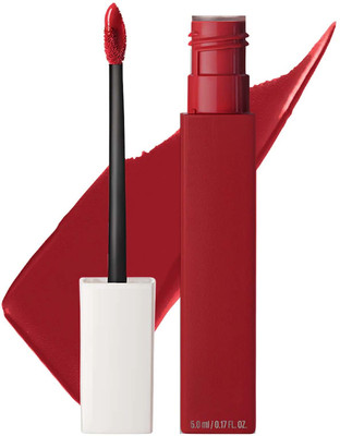 tanvi27 Matte Ultra Smooth Lipstick non transfer water proof(red, 5 ml)