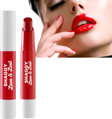 SHAGGY 12Hrs. Stay Matte Crayon Lipstick Long Lasting Matte Finish Crayon(3.5 gm)(red, 3.5 g)