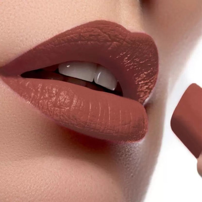 Yuency LONG LASTING MATTE FINISH 2 IN 1 LIPSTICK(BROWN, 8 g)