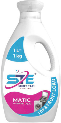 STE SHREE TAPI ENTERPRISE Matic Detergent Liquid & Front Load Top + 200ml Dishwash Liquid Free (1 Litre) Fresh Liquid Detergent(1 L) STE SHREE TAPI ENTERPRISE Matic Detergent Liquid & Front Load Top + 200ml Dishwash Liquid Free (1 Litre) Fresh Liquid Detergent(1 L)