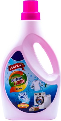 Abila Detergent Liquid Pink Pack Of 2 Floral Liquid Detergent(2 x 1 L)