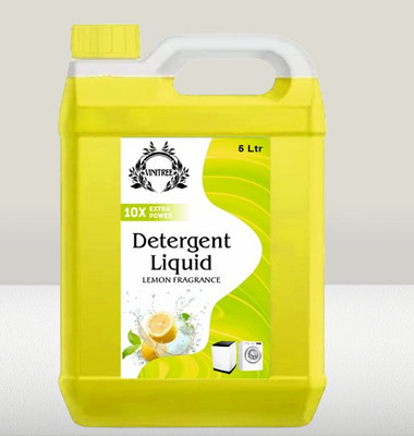 VINITREE LEMON LIQUID DETERGENT WITH LEMON FRAGRANCE AND 10X MORE POWER Lime Liquid Detergent(5 L)