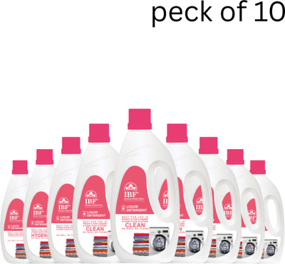 IBF Ultra Wash Top load & Front Load machine Multi-Fragrance Liquid Detergent(10 L)