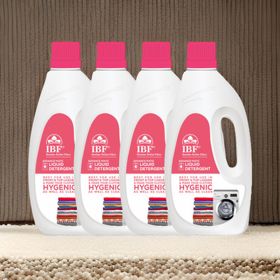 IBF Liquid Neural Networks Multi-Fragrance Liquid Detergent(4 x 1 L)