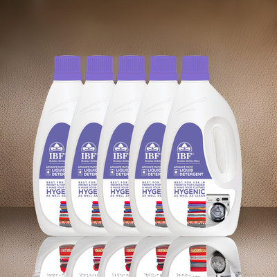 IBF Temporal Liquid Networks Multi-Fragrance Liquid Detergent(5 x 1 L)