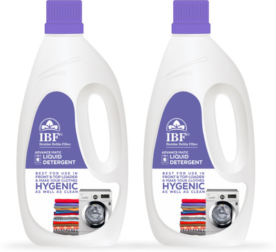 IBF Ilentine Beltin Filtec Classis Liquid For All Type Of Washing Machine Liquid detergent (Pack of 2) Multi-Fragrance Liquid Detergent(2 x 1 L)