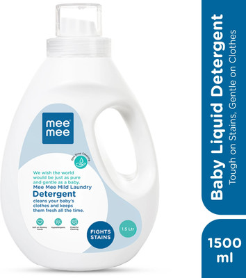 MeeMee Mild Baby Laundry Ph Balanced And Fights Stains Multi-Fragrance Liquid Detergent (1500 Ml) For Rs. 348 @ 46 %