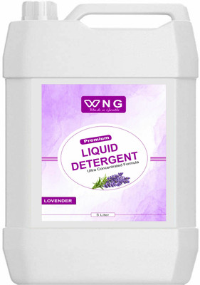WNG Liquid for Fabric Care| Suitable for Top-Load and Front Load Machine lovender Lavender Liquid Detergent(5000 ml) deal from flipkart