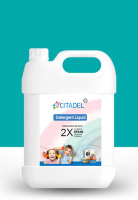 Citadel Top load & Front load machine liquid detergent Sweet cool fragrance-5 lit Fresh Liquid Detergent(5000 ml)