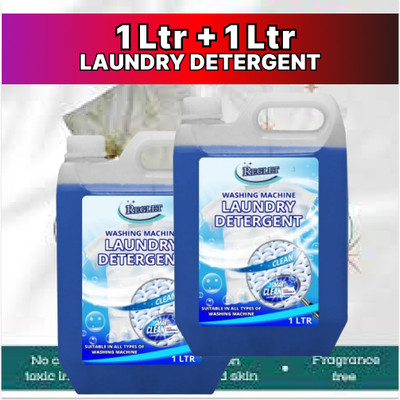 REGLET KILLS OVERALL-BACTERIA AND SMOOTH CLEANING DETERGENT. Lavender Liquid Detergent(2 x 1 L)