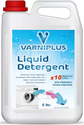 VARNIPLUS Premium Matic Wash Liquid Detergent , Best Use Front Load & Top Load Detergent Lavender Liquid Detergent(5000 ml)