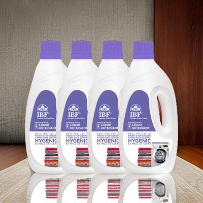 IBF Liquid Graph Neural Networks Multi-Fragrance Liquid Detergent(4 x 1 L)