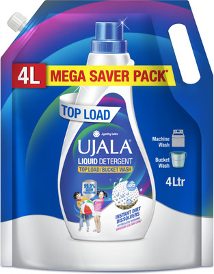 Ujala Top Load Mega Saver Pack Liquid Detergent Liquid Detergent(4 L)
