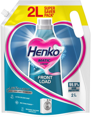 Henko FRONT LOAD Multi-Fragrance Liquid Detergent(2000 ml)