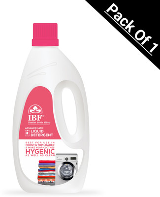 IBF Premium Liquid Detergent Pack of 1 Bottle Multi-Fragrance Liquid Detergent(1 L)