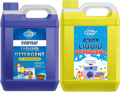 MBK LQ_COMBO_PURPLE_YELLOW_2 Fresh Liquid Detergent(2 x 5 L)