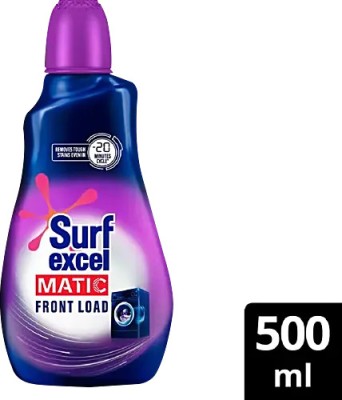 Surf Excel Matic Front Load Liquid Detergent, 500 ml Fresh Liquid Detergent(500 ml)