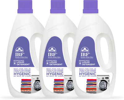 IBF Front & Top Load Advance Matic Liquid Detergent Multi-Fragrance Liquid Detergent(3 x 1 L)
